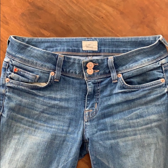 Hudson Causeway lightwash cropped jeans with cuff - Picture 4 of 4